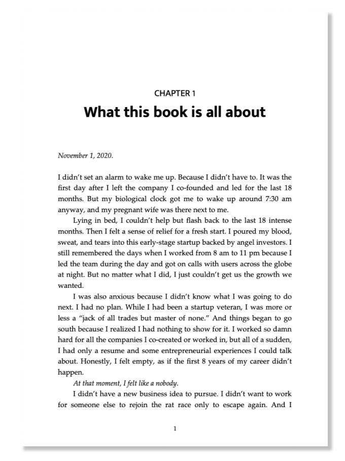Preview Chapter 1 - What this book is all about